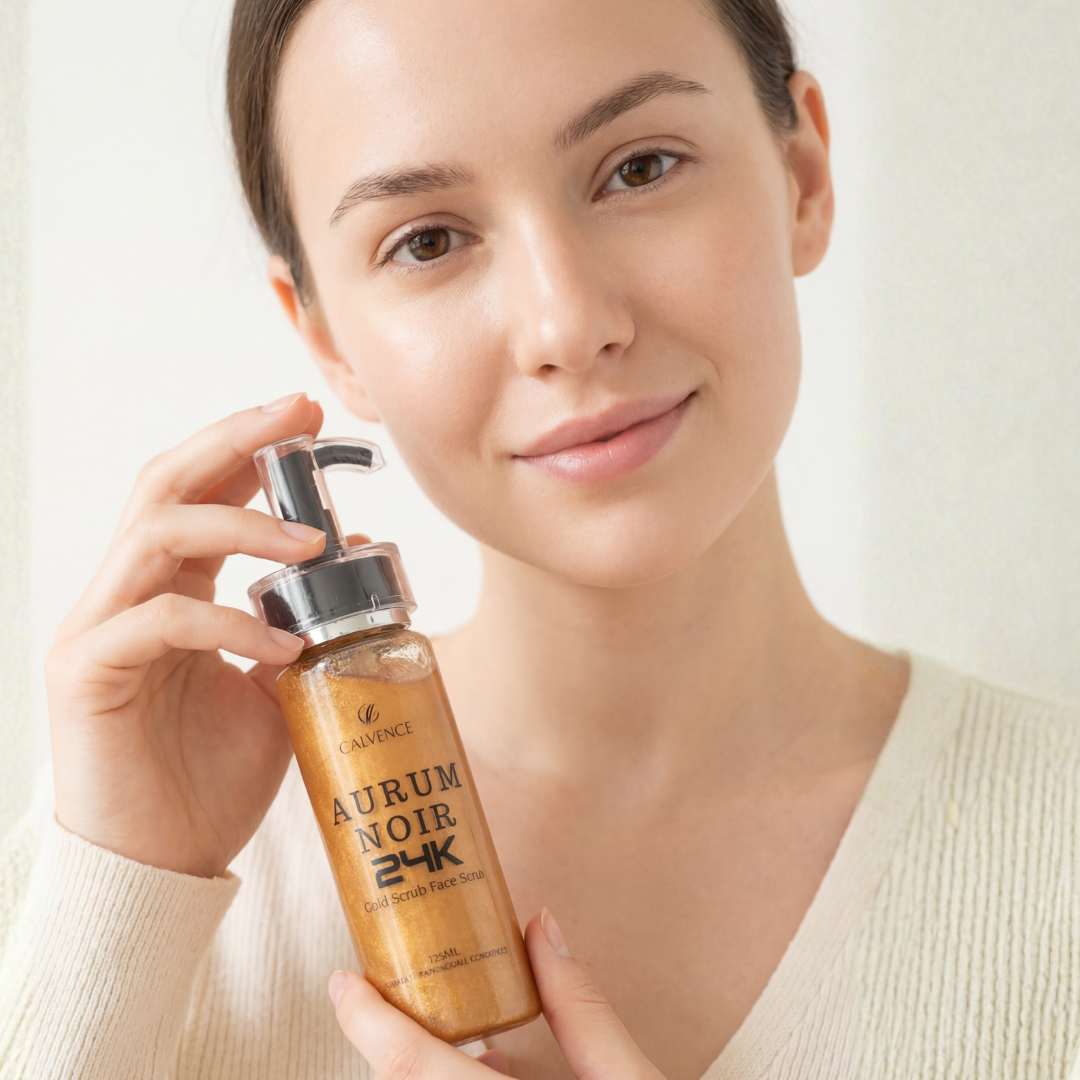 Aurum Noir 24K Gold Face Scrub