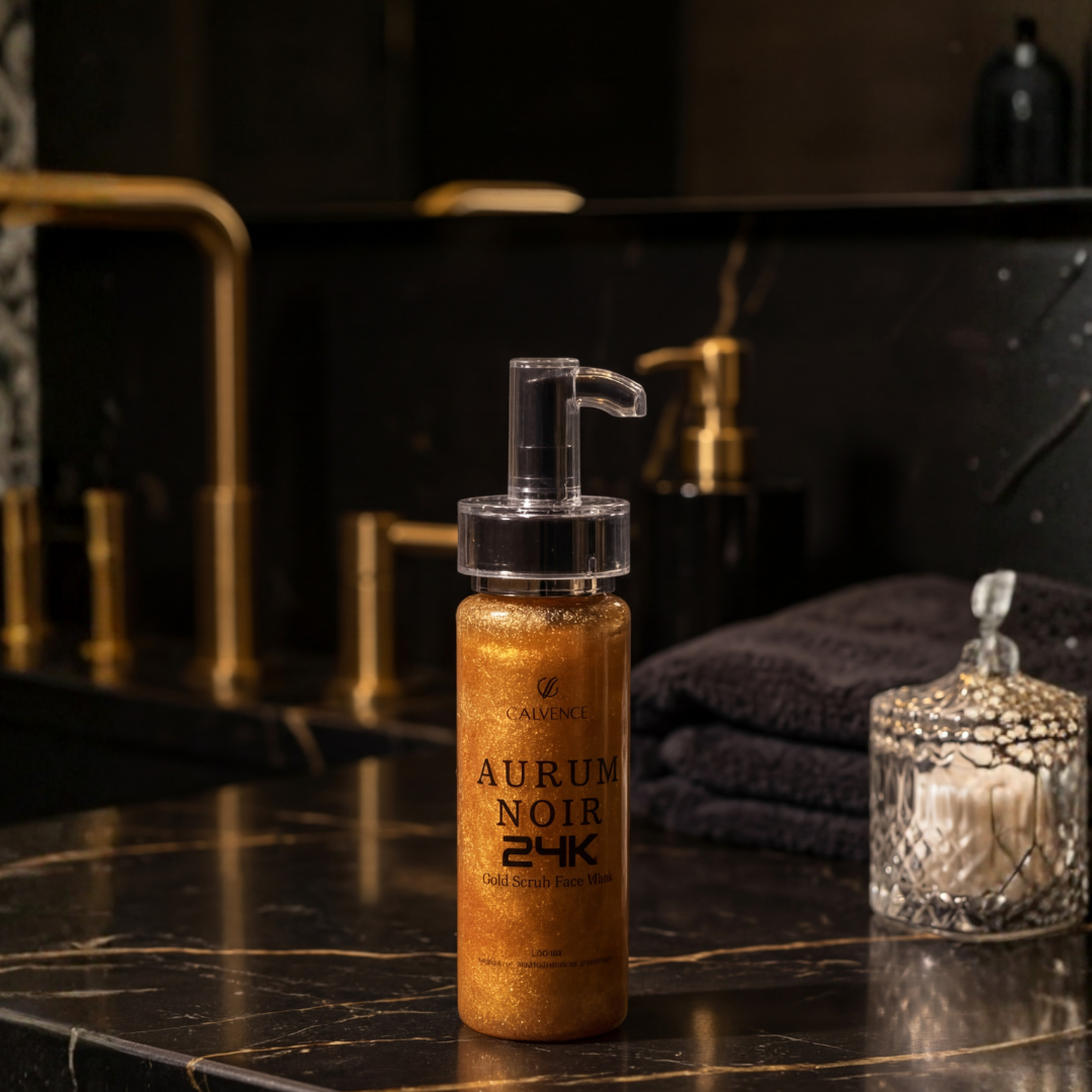 Aurum Noir 24K Gold Face Scrub